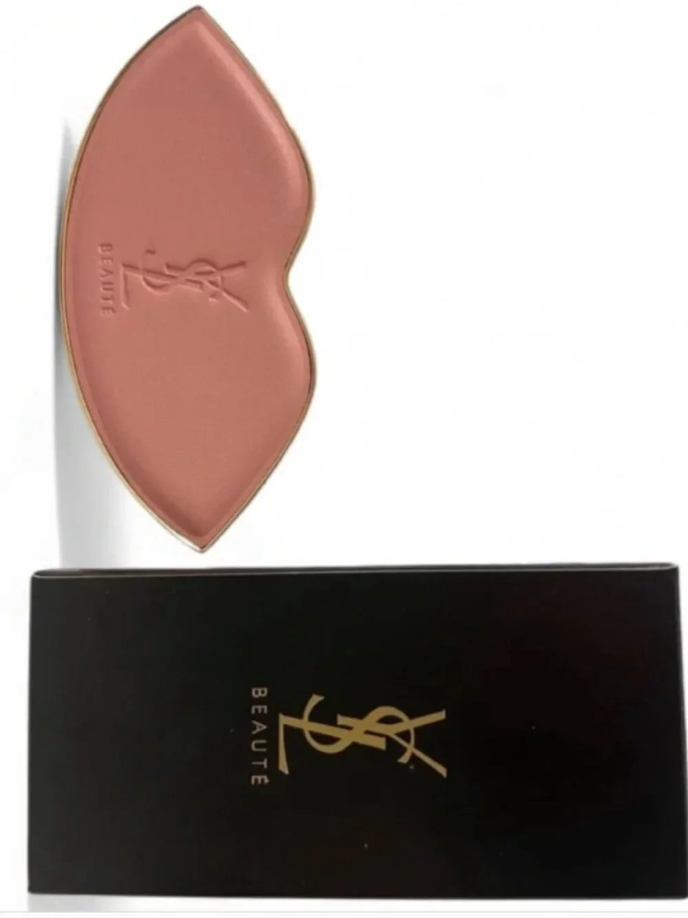 Yves Saint Laurent mirror with Gold Trim